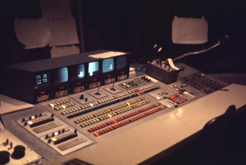 WMAR-TV Production Control Room, 1976