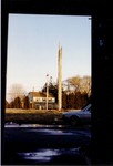 WFBL abandoned studio building 1986